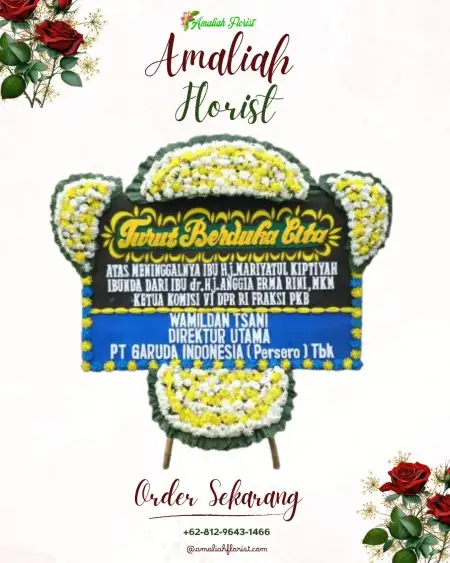 Papan Bunga Duka Menganti